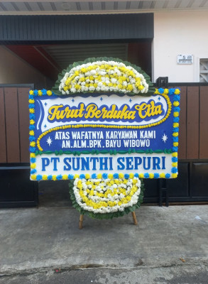 Papan Bunga Duka di Tanjung Saba Pitamen Nan Xx