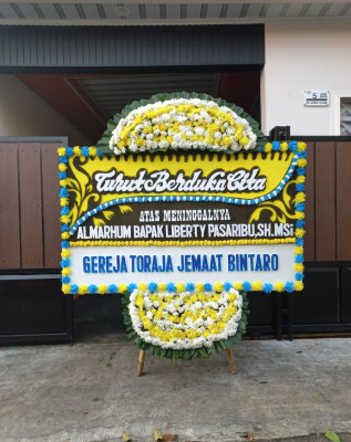 Papan Bunga Duka di Tanjung Saba Pitamen Nan Xx