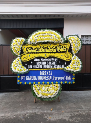Papan Bunga Duka di Tanjung Saba Pitamen Nan Xx